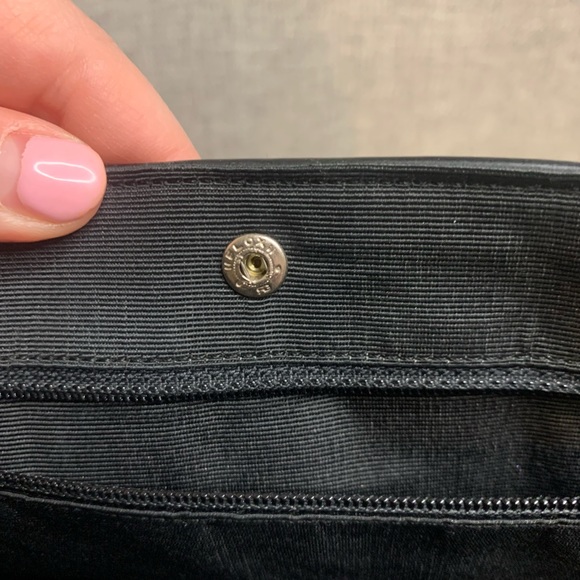 Chanel Hand Bag Light blue Canvas and Enamel Vintage Quilted Fringe Entrupy 1997 - Picture 16 of 17